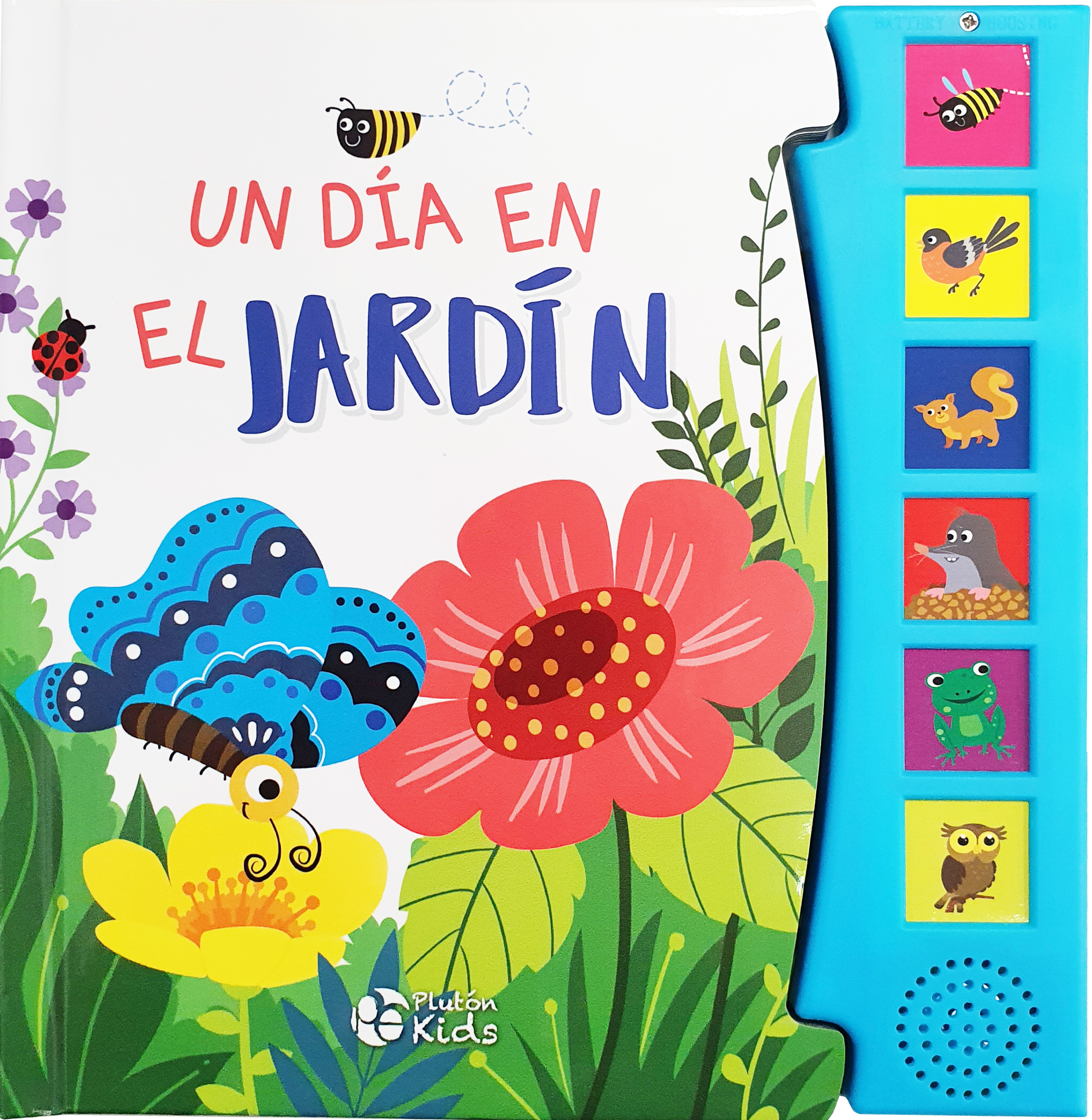 UN DIA EN EL JARDIN. Libro con Sonido