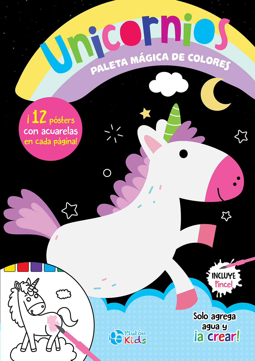 UNICORNIOS. Paleta mágica de colores