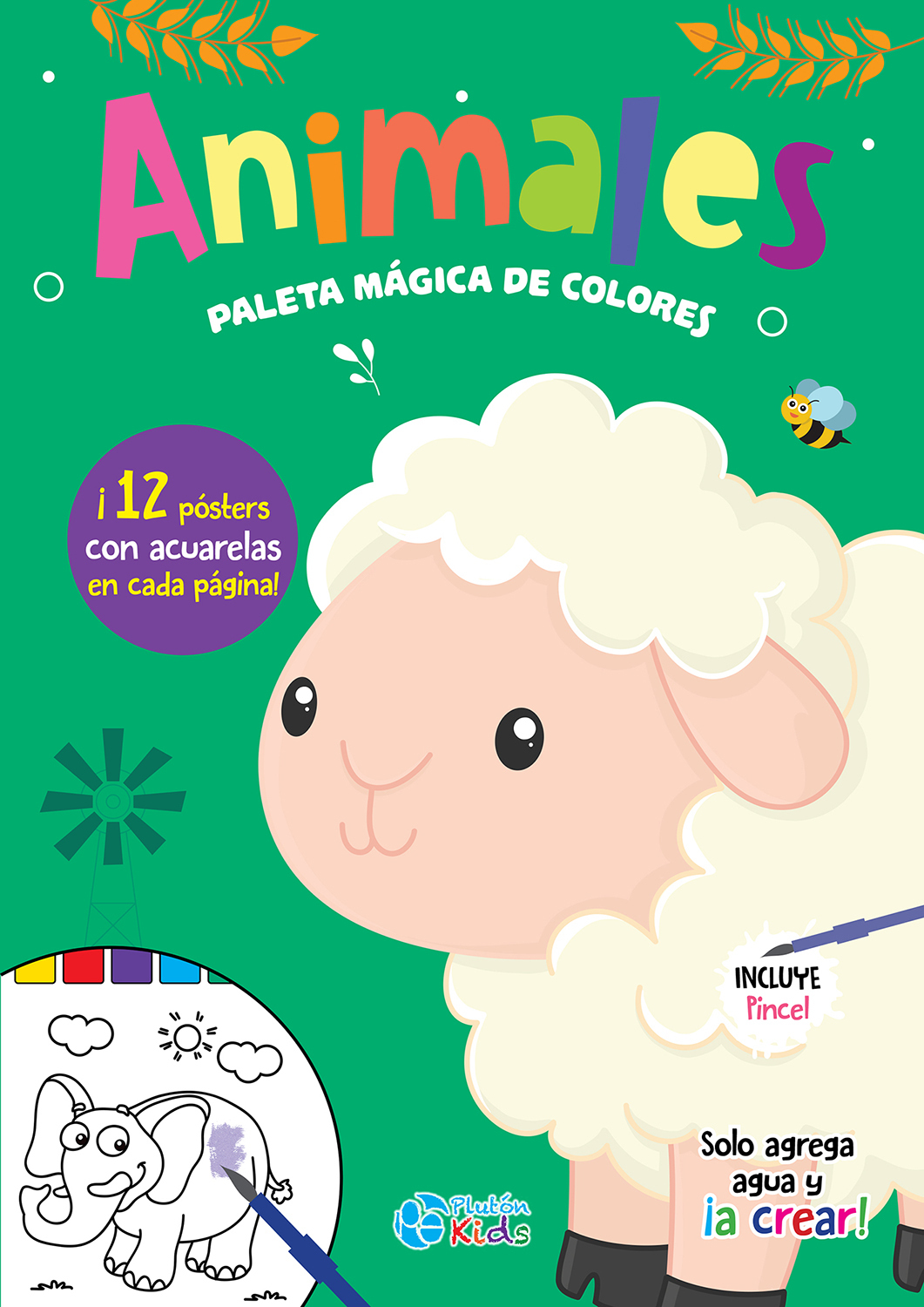 ANIMALES. Paleta mágica de colores