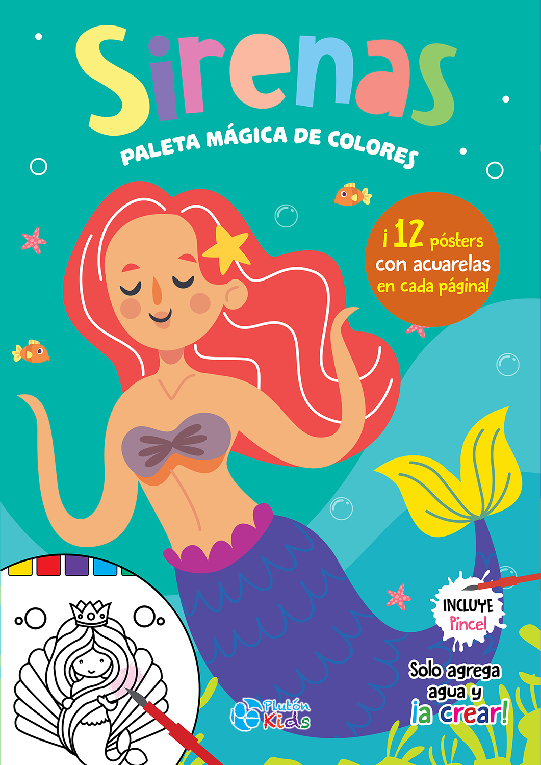 SIRENAS. Paleta mágica de colores