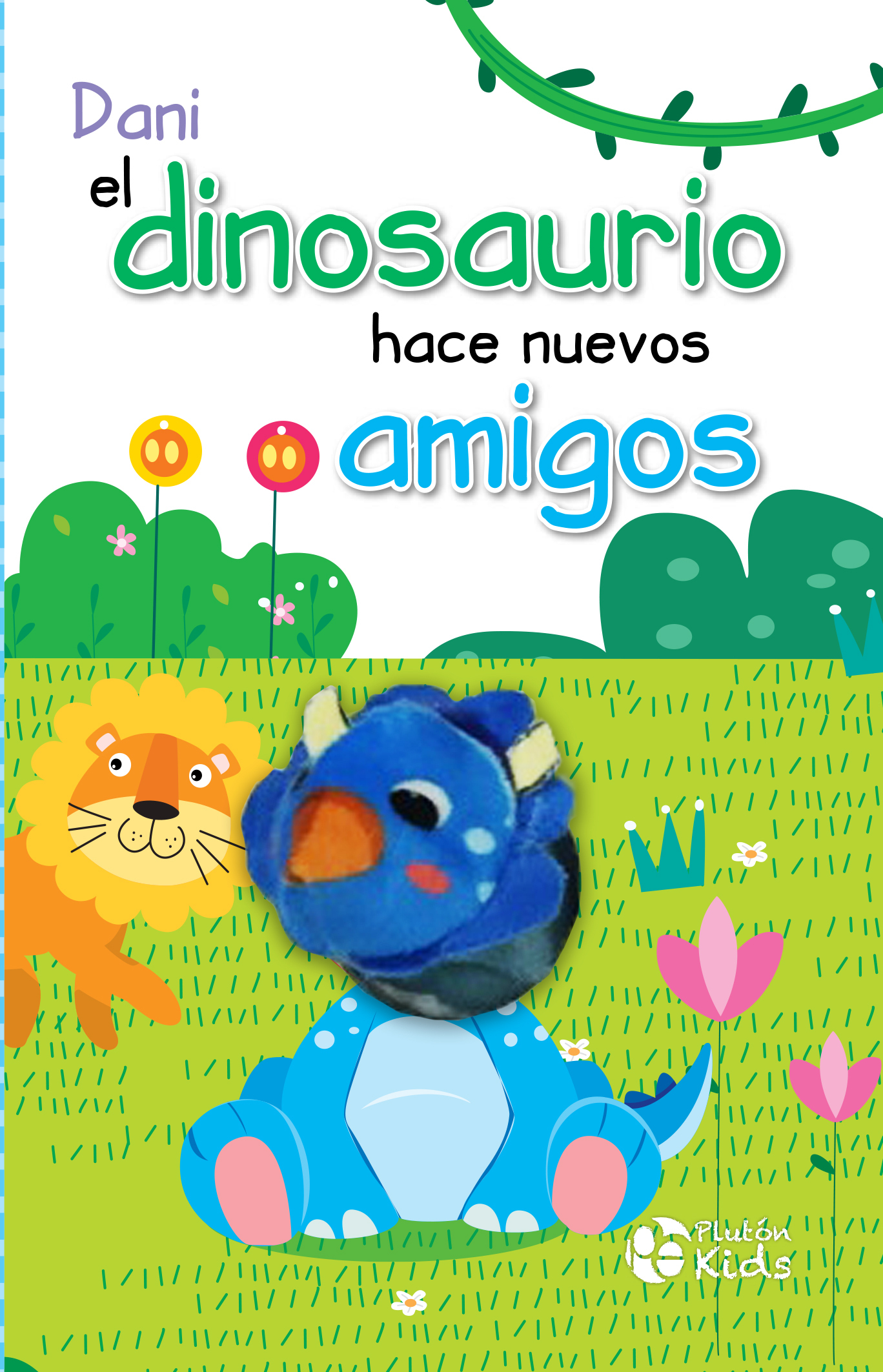 Dani el dinosaurio -Libro con Títere