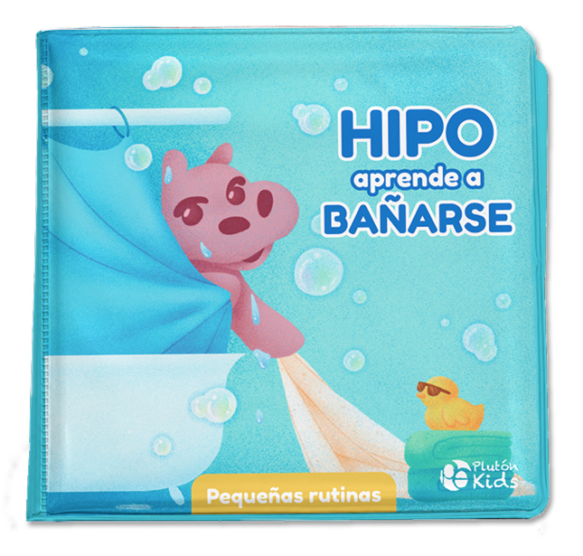 Pequeñas rutinas: Hipo aprende a bañarse