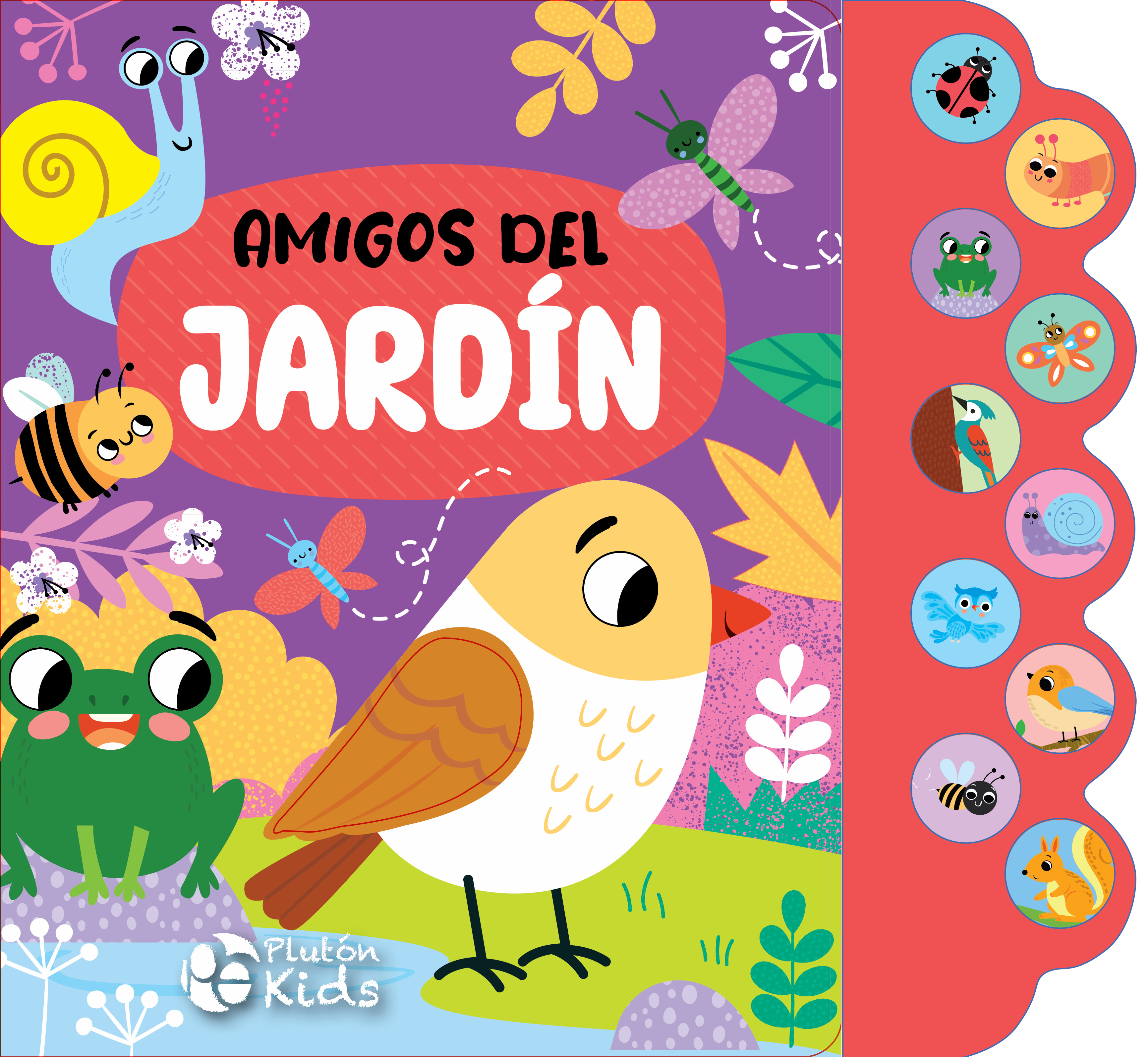 ¡Explora con tus sentidos!: Amigos del Jardín