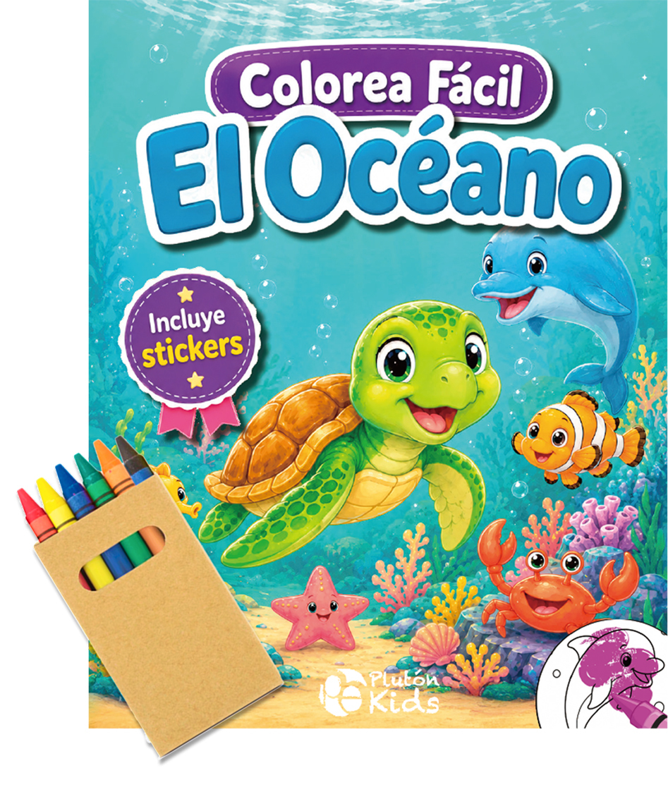 Colorea Fácil: El Océano